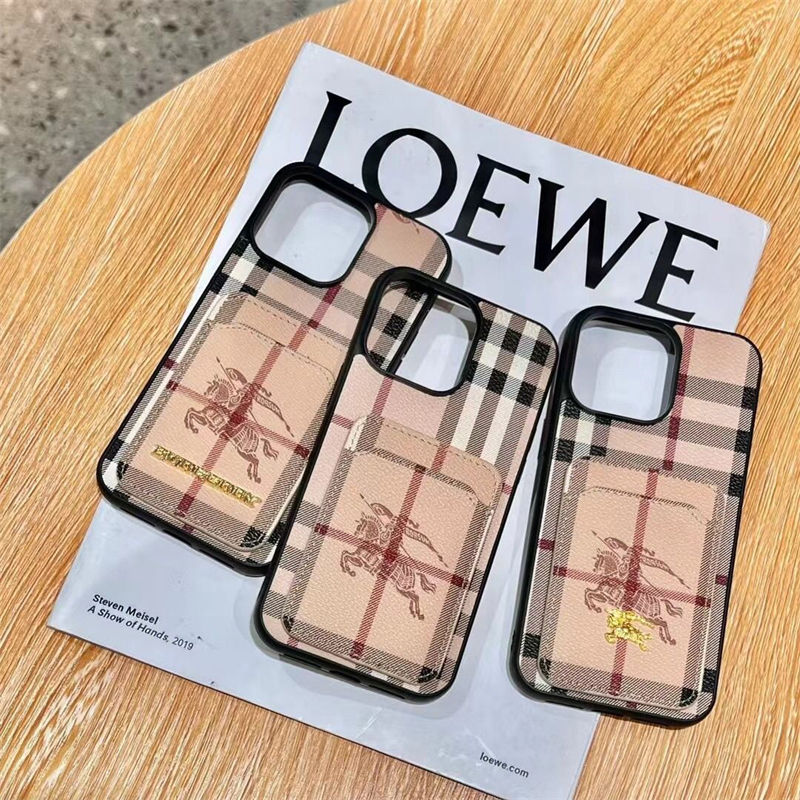 Burberry Luxury designer iPhone 16 plus 15 pro max 16e 15 14 case coque coverLuxury iPhone 16 15 Pro max 14 13 Case Back Cover coque  ledertascheiPhone13/14/15 16 Pro Max Wallet Flip CaseLuxury Case Back Cover schutzhülle