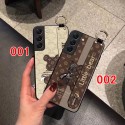 Celine Kaws Louis Vuitton luxury galaxy s23 plus ultra s22 s21 case bear monogram stand ring handbend designer iPhone 11 x xs xr 8 7 6 cover shell for Man Women Girls