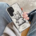 Celine luxury monogram cute rabbit print brand case For iphone 14 Pro Max Plus iphone se3 13 Mini Iphone 12 11 SE2 7 8 X Xr Xs galaxy s23 + plus ultra a54 5g s22 + plus ultra a33 a53 a73 note20 cover 