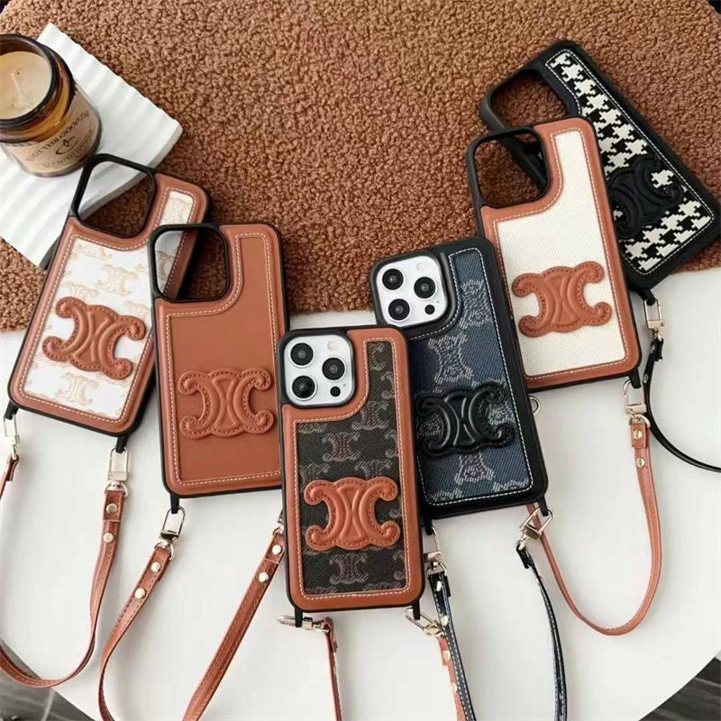 CELINE Luxury designer iPhone 16 plus 15 pro max 16 15 14 case coque coverLuxury iPhone 16 15 Pro max 14 13 Case Back Cover coque  ledertascheShockproof Protective Designer iPhone 15 16 Case