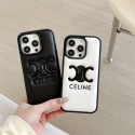 CELINE Luxury designer iPhone 16 plus 15 pro max 16 15 14 case coque cover iPhone 16 pro/16 plus/15/14/13/12/11 PRO Max xr/xs case hülle Cover iPhone13/14/15 16 Pro Max Wallet Flip Case Luxury Case Back Cover schutzhülle