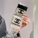 Chanel Galaxy Z Flip 3 4 5 6 5G Case coque hulleFashion Brand Full Coversamsung  z flip 6 5 4 Case Custodia Hulle FundaLuxury samsung z flip 6 5 4 3 fold 4 5 6 phone case Case Back Cover