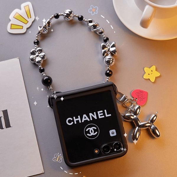 Chanel  Phone case Shell for samsung z flip 6 5 4 Luxury designer samsung phone case hülle coque galaxy z flip 6 5 4 3 2  samsung  z flip 6 5 4 Case Custodia Hulle Funda original luxury fake case samsung  z flip 4 5  6 cover shell 