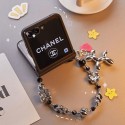 Chanel  Phone case Shell for samsung z flip 6 5 4 Luxury designer samsung phone case hülle coque galaxy z flip 6 5 4 3 2  samsung  z flip 6 5 4 Case Custodia Hulle Funda original luxury fake case samsung  z flip 4 5  6 cover shell 