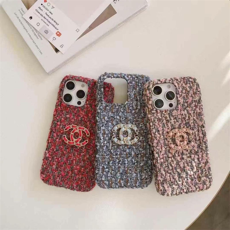 Chanel Luxury designer iPhone 16 plus 15 pro max 16 15 14 case coque cover Luxury iPhone 16 15 Pro max 14 13 Case Back Cover coque  ledertascheiPhone13/14/15 16 Pro Max Wallet Flip Case Luxury Case Back Cover schutzhülle