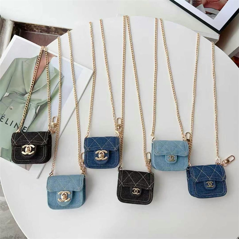 Chanel  Charging Case  schutzhülle Replacement Compatible with AirPod 1st 2nd 3rd 4rd pro 2nd  Luxury Designer Airpods 4 pro2 4 3 2 Protective Case Cover hülle coque  AirPods4 Case Custodia Hulle Funda 