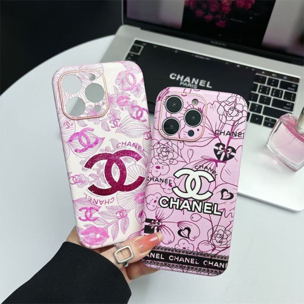 Chanel Luxury designer iPhone 16 plus 15 pro max 16 15 14 case coque cover Luxury iPhone 16 15 Pro max 14 13 Case Back Cover coque  ledertasche original luxury fake case iphone16 pro max 14 15/15 16 plus pro max shell Luxury Case Back Cover schutzhülle