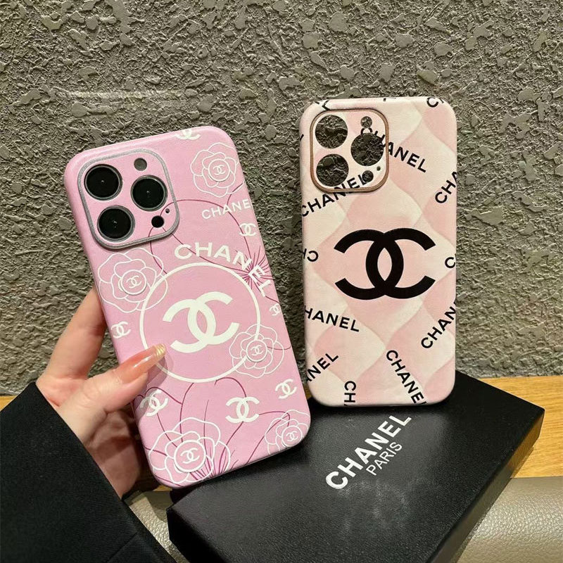 Chanel iPhone 16 pro/16 plus/15/14/13/12/11 PRO Max xr/xs case hülle Cover  Luxury iPhone 16 15 Pro max 14 13 Case Back Cover coque  ledertasche original luxury fake case iphone16 pro max 14 15/15 16 plus pro max shell