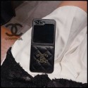 Chanel Galaxy Z Flip 3 4 5 6 5G Case coque hulle Fashion Brand Full Cover Luxury designer samsung phone case hülle coque galaxy z flip fold 6 5 4 3 2 Luxury samsung z flip 6 5 4 3 fold 4 5 6 phone case Case Back Cover 