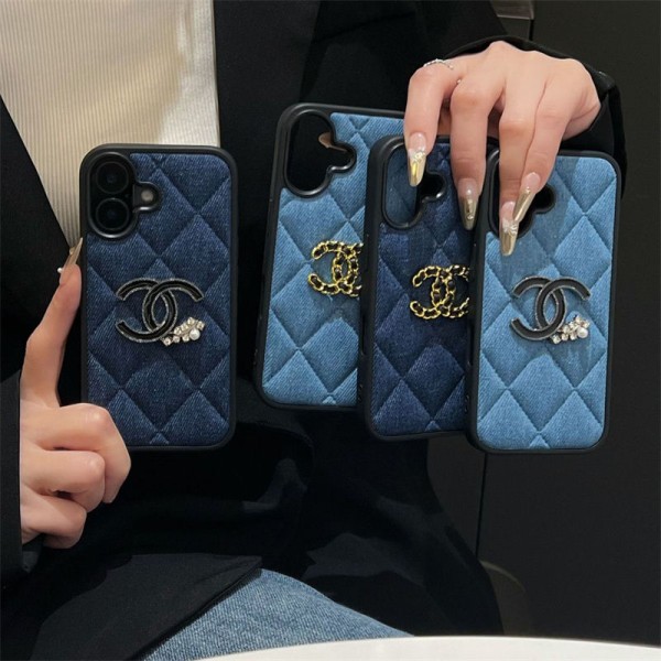 Chanel iPhone 16 pro/16 plus/15/14/13/12/11 PRO Max xr/xs case hülle Cover  Shockproof Protective Designer iPhone 15 16 Case Luxury Case Back Cover schutzhülleiphone 14 15 16 Custodia Hulle Funda 