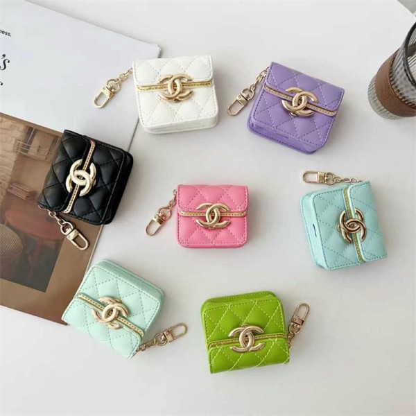 Chanel Luxury Designer Airpods 4 pro2 4 3 2 Protective Case Cover hülle coque  AirPods4 Case Custodia Hulle Funda airpods Waterproof Case Shock Proof Protective Cover  Wireless Charging Airpods4 pro 4 2 3 1 Earbuds Case Cover Skin Shell 