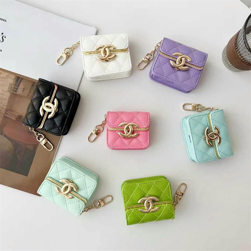 Chanel Luxury Designer Airpods 4 pro2 4 3 2 Protective Case Cover hülle coque  AirPods4 Case Custodia Hulle Funda airpods Waterproof Case Shock Proof Protective Cover  Wireless Charging Airpods4 pro 4 2 3 1 Earbuds Case Cover Skin Shell 