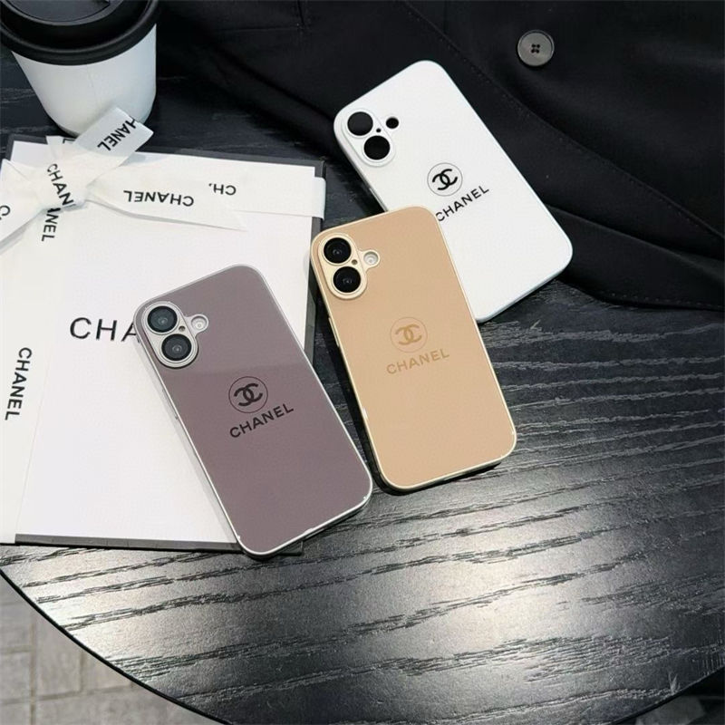 Chanel Luxury iPhone 16 15 Pro max 14 13 Case Back Cover coque ledertasche Fashion Brand Full Cover housseLuxury Case Back Cover schutzhülleiphone 14 15 16 Custodia Hulle Funda 