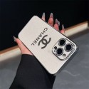 Chanel iPhone 16 pro/16 plus/15/14/13/12/11 PRO Max xr/xs case hülle Cover Luxury iPhone 16 15 Pro max 14 13 Case Back Cover coque ledertasche Fashion Brand Full Cover housse Luxury Case Back Cover schutzhülle