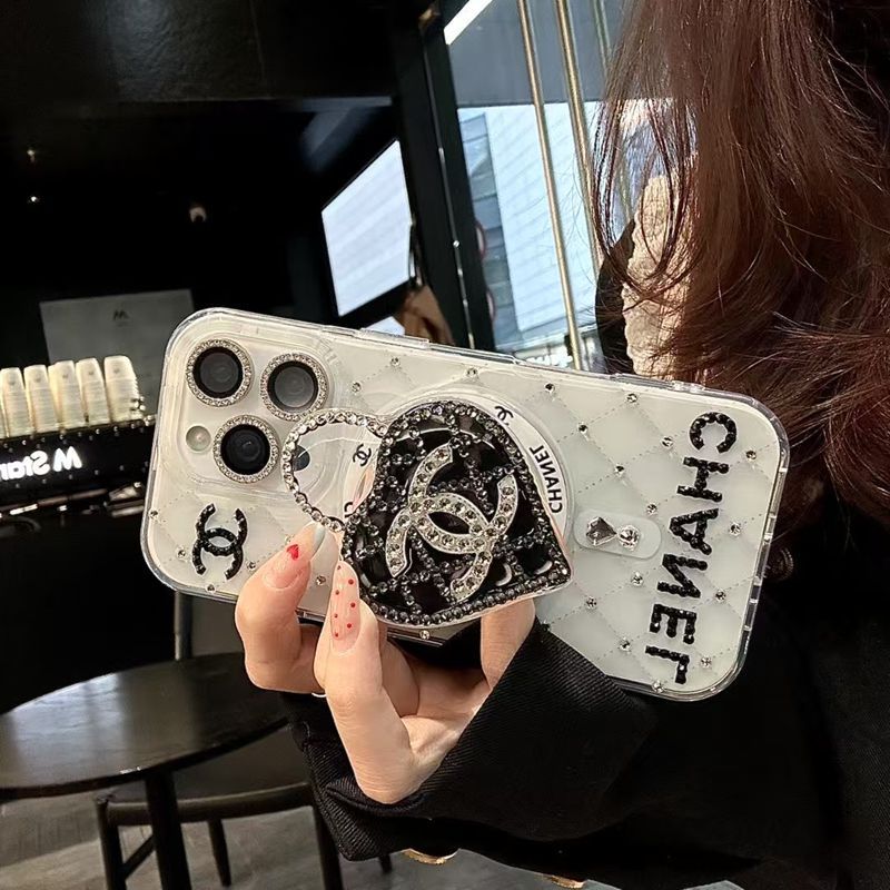 Chanel Luxury iPhone 16e 15 Pro max 14 13 Case Back Cover coque ledertasche Shockproof Protective Designer iPhone 15 16 Case  Fashion Brand Full Cover housse Luxury Case Back Cover schutzhülle