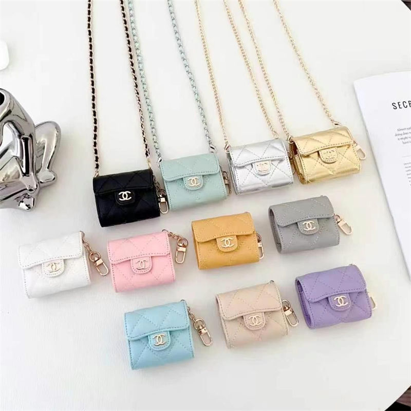 Chanel Charging Case schutzhülle Replacement Compatible with AirPod 1st 2nd 3rd 4rd pro 2nd  Luxury Airpods 4 pro2 4 3 2 Protective Case Cover hülle coque airpods Case Protective Cover Wireless Charging Airpods4 pro 4 2 3 1 Earbuds Case Cover Skin Shell 