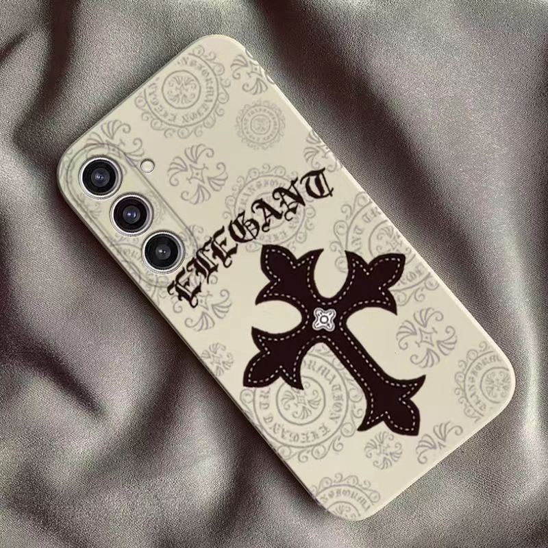 Chrome Hearts Samsung S24 S23 s21 Ultra Case hülle coqueLuxury designer iPhone 15 14case hülle coquesamsung s22 s23 iphone 15 14 13 12 Caseoriginal luxury fake case iphone 15/14 samsung s23 cover Custodia Hulle Funda