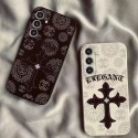 Chrome Hearts Samsung S24 S23 s21 Ultra Case hülle coqueLuxury designer iPhone 15 14case hülle coquesamsung s22 s23 iphone 15 14 13 12 Caseoriginal luxury fake case iphone 15/14 samsung s23 cover Custodia Hulle Funda