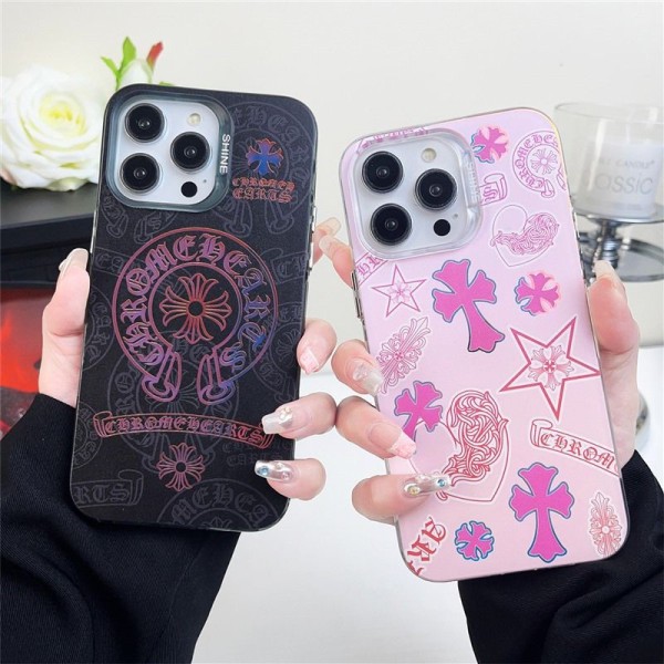 Chrome Hearts Luxury designer iPhone 16 plus 15 pro max 16 15 14 case coque cover original luxury fake case iphone16 pro max 14 15/15 16 plus pro max shellFashion Brand Full Cover housseiphone 14 15 16 Custodia Hulle Funda