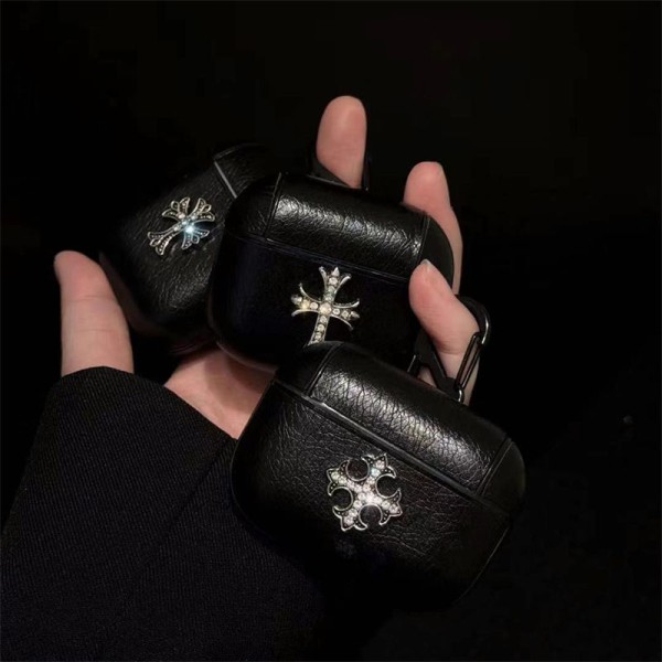 Chrome Hearts Wireless Charging Case for AirPods4 pro pro2 3 2  Charging Case schutzhülle Replacement Compatible with AirPod 1st 2nd 3rd 4rd pro 2nd airpods Waterproof Case Shock Proof Protective Cover Wireless Charging Airpods4 pro 4 2 3 1 Case Cover 