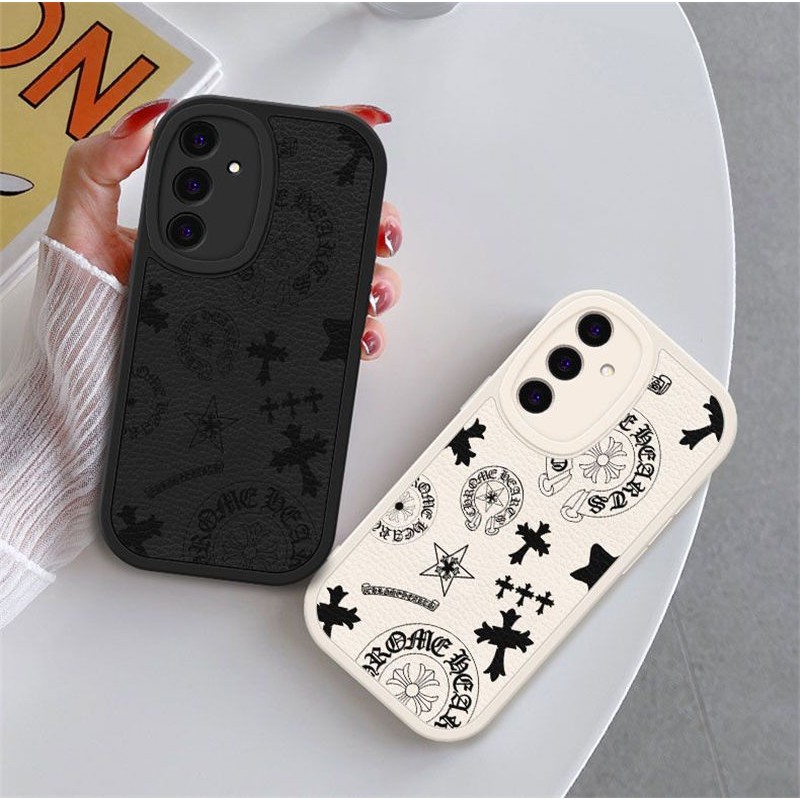 Chrome Hearts Samsung s25 S24 plus S23 s21 Ultra a54 Case hülle coque  Luxury designer iPhone 16 15 14 case hülle coque samsung S24+ s25 ultra s22 s25 plus iphone16 15 14 Case Fashion Brand iphone 15 16 pro max Full Cover housse 