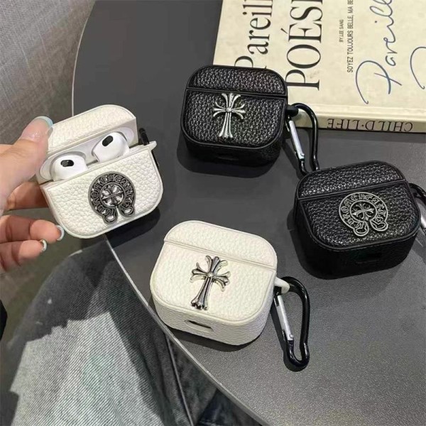 Chrome Hearts Charging Case schutzhülle Replacement Compatible with AirPod 1st 2nd 3rd 4rd pro 2nd Chrome Hearts AirPods4 Case Custodia Hulle Funda  airpods Waterproof Case Shock Proof Protective Cover  