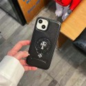 Chrome Hearts Luxury iPhone 17 16 15 Pro max 14 13 Case Back Cover coque ledertasche iPhone 16/13/14/15 16 17 Pro Max Wallet Flip Case original luxury fake case iphone16 pro max 17 14 15/15 16 plus pro max shell