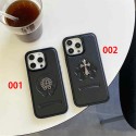Chrome Hearts Luxury designer iPhone 16 plus 15 17 pro max 16e 15 14 case coque cover Shockproof Protective Designer Chrome Hearts iPhone 15 16 17Case Luxury Case Back Cover schutzhülle iphone 17plus 14 15 16e Custodia Hulle Funda 
