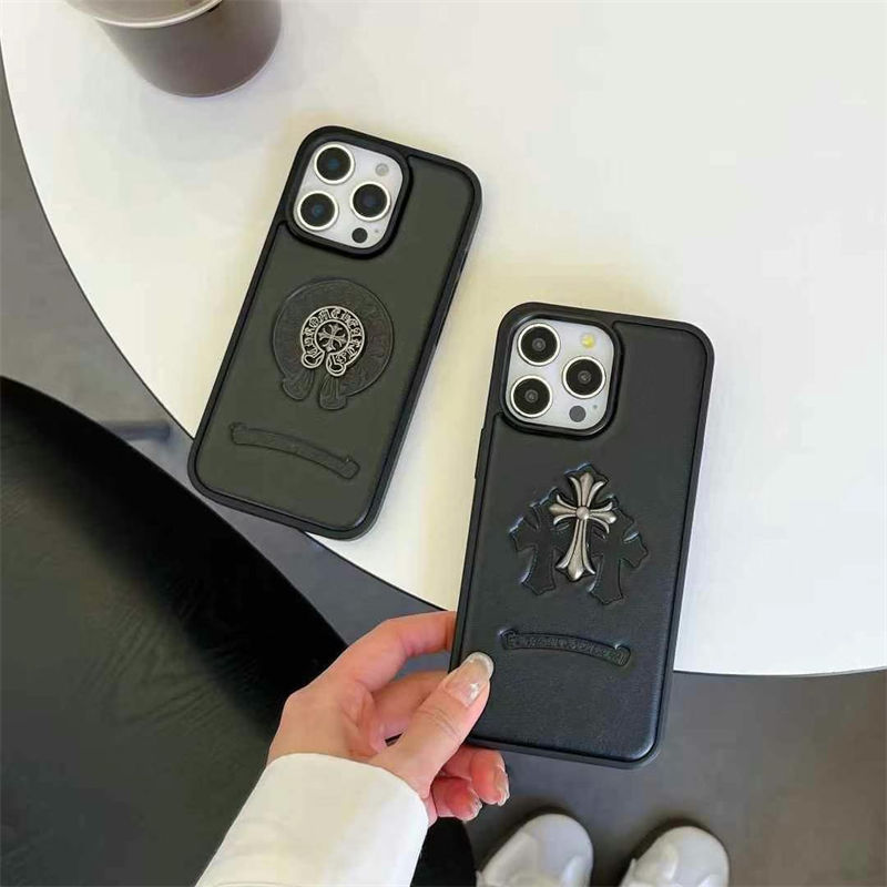 Chrome Hearts Luxury designer iPhone 16 plus 15 17 pro max 16e 15 14 case coque cover Shockproof Protective Designer Chrome Hearts iPhone 15 16 17Case Luxury Case Back Cover schutzhülle iphone 17plus 14 15 16e Custodia Hulle Funda 