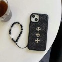 Chrome Hearts Luxury iPhone 17 16 15 Pro max 14 13 Case Back Cover coque ledertasche Shockproof Protective Designer iPhone 15 16 17Case original luxury fake case iphone16 pro max 17 14 15/15 16 plus pro max shell Luxury Case Back Cover schutzhülle