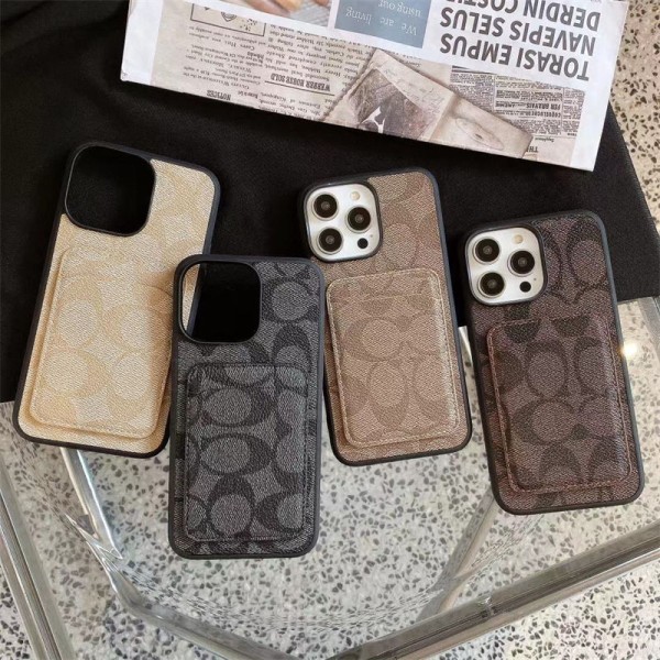 Coach Luxury designer iPhone 16 plus 15 pro max 16e 15 14 case coque coveriPhone 16 pro/16 plus/15/14/13/12/11 PRO Max xr/xs case hülle CoverShockproof Protective Designer iPhone 15 16 CaseFashion Brand Full Cover housse