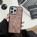 Coach iPhone 16 pro/16 plus/15/14/13/12/11 PRO Max xr/xs case hülle Cover  Luxury iPhone 16e 15 Pro max 14 13 Case Back Cover coque ledertasche iPhone 16e/13/14/15 16 Pro Max Wallet Flip Case  Fashion Brand Full Cover housse