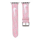 Dior Custom Leather Watch BandApple Watch Sport Loop Strap BandLuxurious Leather Apple Watch BandStrap Replacement Sport Wristbands for iWatch