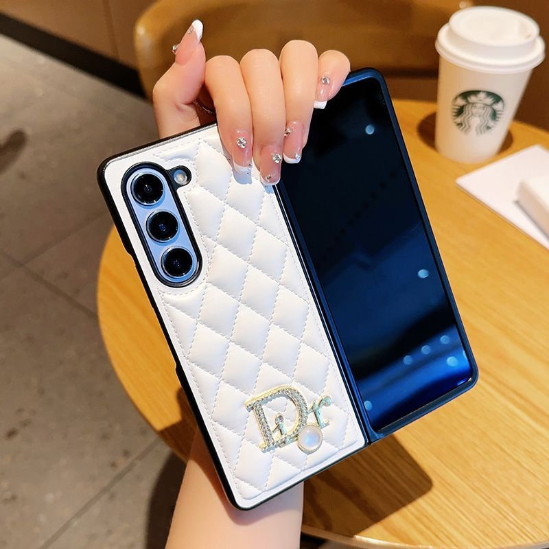 Dior Luxury samsung z flip 5 4 fold6  Case Back Cover schutzhülleFashion Brand Full Coversamsung  z flip 6 5 4 Case Custodia Hulle FundaLuxury samsung z flip 6 5 4 3 fold 4 5 6 phone case Case Back Cover