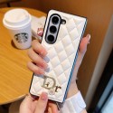 Dior Luxury samsung z flip 5 4 fold6  Case Back Cover schutzhülleFashion Brand Full Coversamsung  z flip 6 5 4 Case Custodia Hulle FundaLuxury samsung z flip 6 5 4 3 fold 4 5 6 phone case Case Back Cover