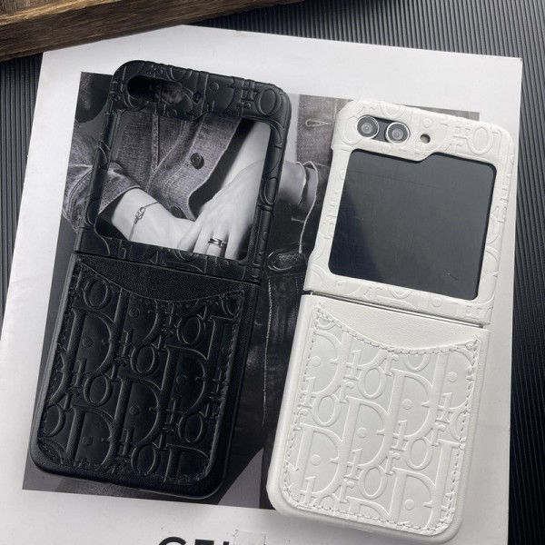 Dior Galaxy Z Flip 3 4 5 6 5G Case coque hullePhone case Shell for samsung z flip 6 5 4 fold4 3 samsung  z flip 6 5 4 Case Custodia Hulle Fundaoriginal luxury fake case samsung  z flio 4 5  6 cover shell