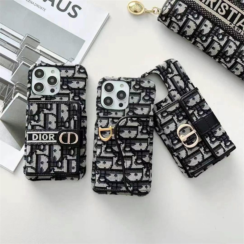 Dior iPhone 16 pro/16 plus/15/14/13/12/11PRO Max xr/xs case hülle Cover Luxury iPhone 16 15 Pro max 14 13 Case Back Cover coque ledertasche iPhone13/14/15 16 Pro Max Wallet Flip Case original luxury fake case