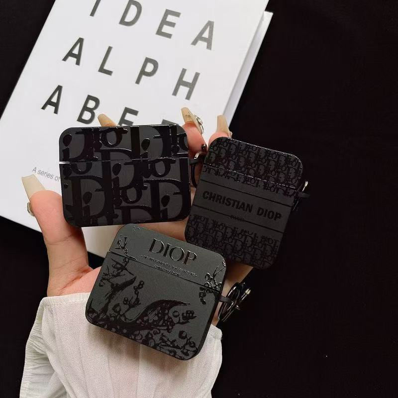 Dior Wireless Charging Case for AirPods4 pro pro2 3 2 Charging Case schutzhülle Replacement Compatible with AirPod 1st 2nd 3rd 4rd pro 2nd  airpods Waterproof Case Shock Proof Protective Cover