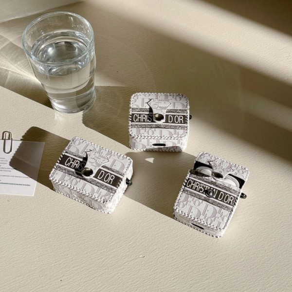 Dior Wireless Charging Case for AirPods4 pro pro2 3 2 Luxury Designer Dior Airpods 4 pro2 4 3 2 Protective Case Cover hülle coque  airpods Waterproof Case Dior Wireless Charging Airpods4 pro 4 2 3Earbuds Case Cover Skin Shell 