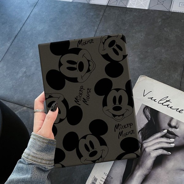 Luxury disney mickey mouse ipad9/10TH 2022 ipad pro 2022 ipad mini6/5 air5/4 leather case women men ipad mini 6 ipad pro 2022 Leather Case Cover
