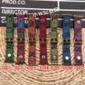 Gucci Apple Watch 8/SE2/Ultra/7 Band monogram leather button wristbands strap for apple watch 8/7/se2/ultra/6/5/4/3/2/1 rope bands