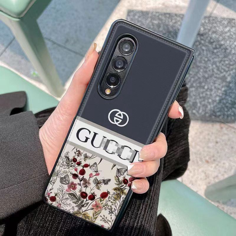 Gucci Phone case Shell for samsung z flip 5 4 fold4 3 Luxury designer samsung phone case hülle coque galaxy z flip fold 5 4 3 2samsung Case Custodia Hulle FundaLuxury samsung z flip 5 4 3 fold 4 5 phone case Case Back Cover schutzhülle