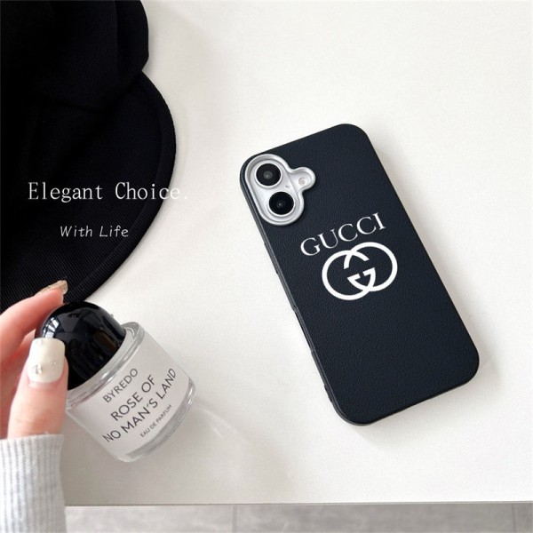 Gucci Luxury designer iPhone 16 plus 15 pro max 16 15 14 case coque cover Luxury iPhone 16 15 Pro max 14 13 Case Back Cover coque  ledertascheiPhone13/14/15 16 Pro Max Wallet Flip Case  original luxury fake case iphone16 pro max
