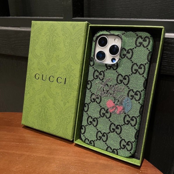 Gucci Luxury designer iPhone 16 plus 15 17 pro max 16e 15 14 case coque cover Luxury iPhone 17 16 15 Pro max 14 13 Case Back Cover coque ledertasche Fashion Brand Full Cover housse Gucci iphone 17plus 14 15 16e Custodia Hulle Funda 