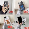 Kaws Goyard Aape luxury iPhone 14 pro max plus 13 12 11 Case bear monogram galaxy s22 plus ultra s21 note20 designer cover shell for Man Women Girls