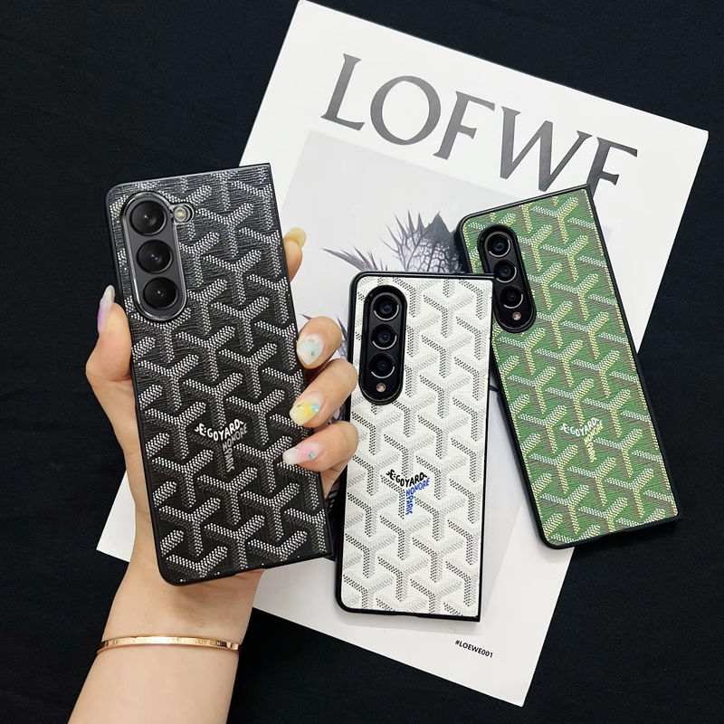 Goyard Phone case Shell for samsung z flip 6 5 4 fold4 3 Luxury samsung z flip 5 4 fold6  Case Back Cover schutzhüllesamsung  z flip 6 5 4 Case Custodia Hulle Fundaoriginal luxury fake case samsung  z flio 4 5  6 cover shell