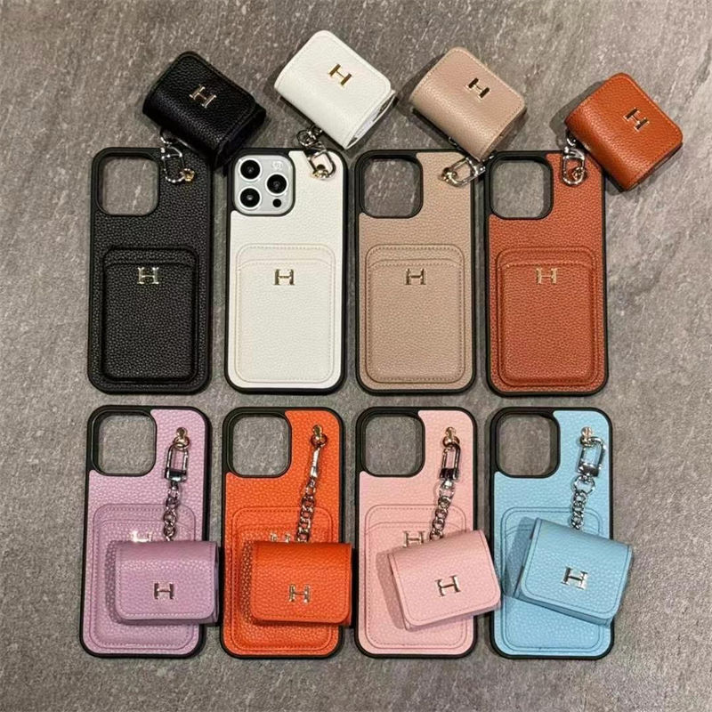 Hermes Luxury designer iPhone 16 plus 15 pro max 16e 15 14 case coque cover iPhone 16e/13/14/15 16 Pro Max Case AIRPODS 4 PRO2 3 COVER original luxury fake case iphone16 pro max 14 15/15 16 plus pro max shell  Fashion Brand Full Cover housse