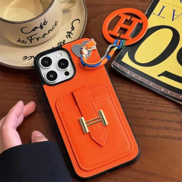 Hermes Luxury designer iPhone 16 plus 15 pro max 16e 15 14 case coque cover Luxury iPhone 16e 15 Pro max 14 13 Case Back Cover coque ledertascheiPhone 16e/13/14/15 16 Pro Max Wallet Flip Case  Fashion Brand Full Cover housse
