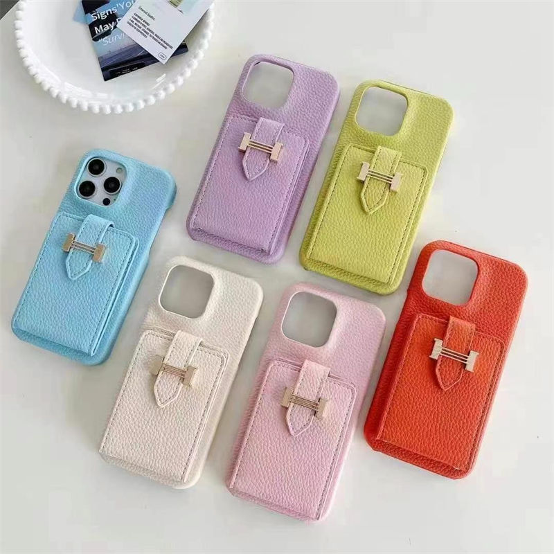 Hermes iPhone 16e/13/14/15 16 Pro Max Wallet Flip Case  Shockproof Protective Designer iPhone 15 16 Case original luxury fake case iphone16 pro max 14 15/15 16 plus pro max shell  Fashion Brand Full Cover housse