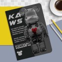 Kaws Louis Vuitton brand ipad 10th/pro 2022/air 5/mini 6/9 case bear brand leather Be@rbrick XX notebook stand women men cover